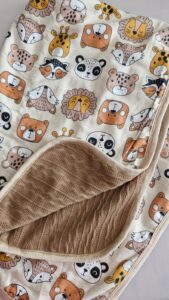 Cute Animal Print Luxury Winter Blanket Lielieboo