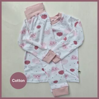Pink Clouds Long Sleeve Pyjama Set Lielieboo