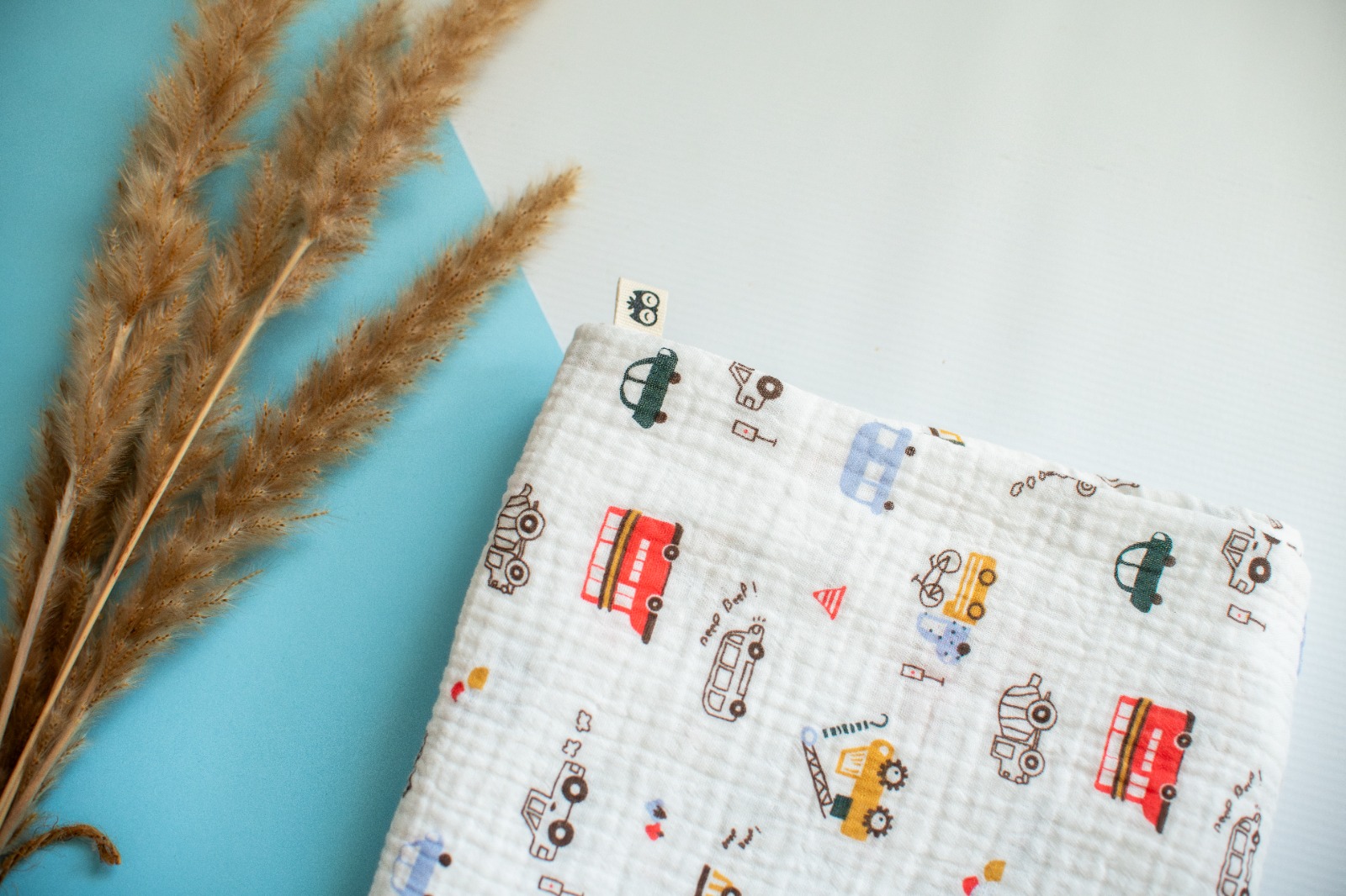 Cars Muslin Blanket Lielieboo