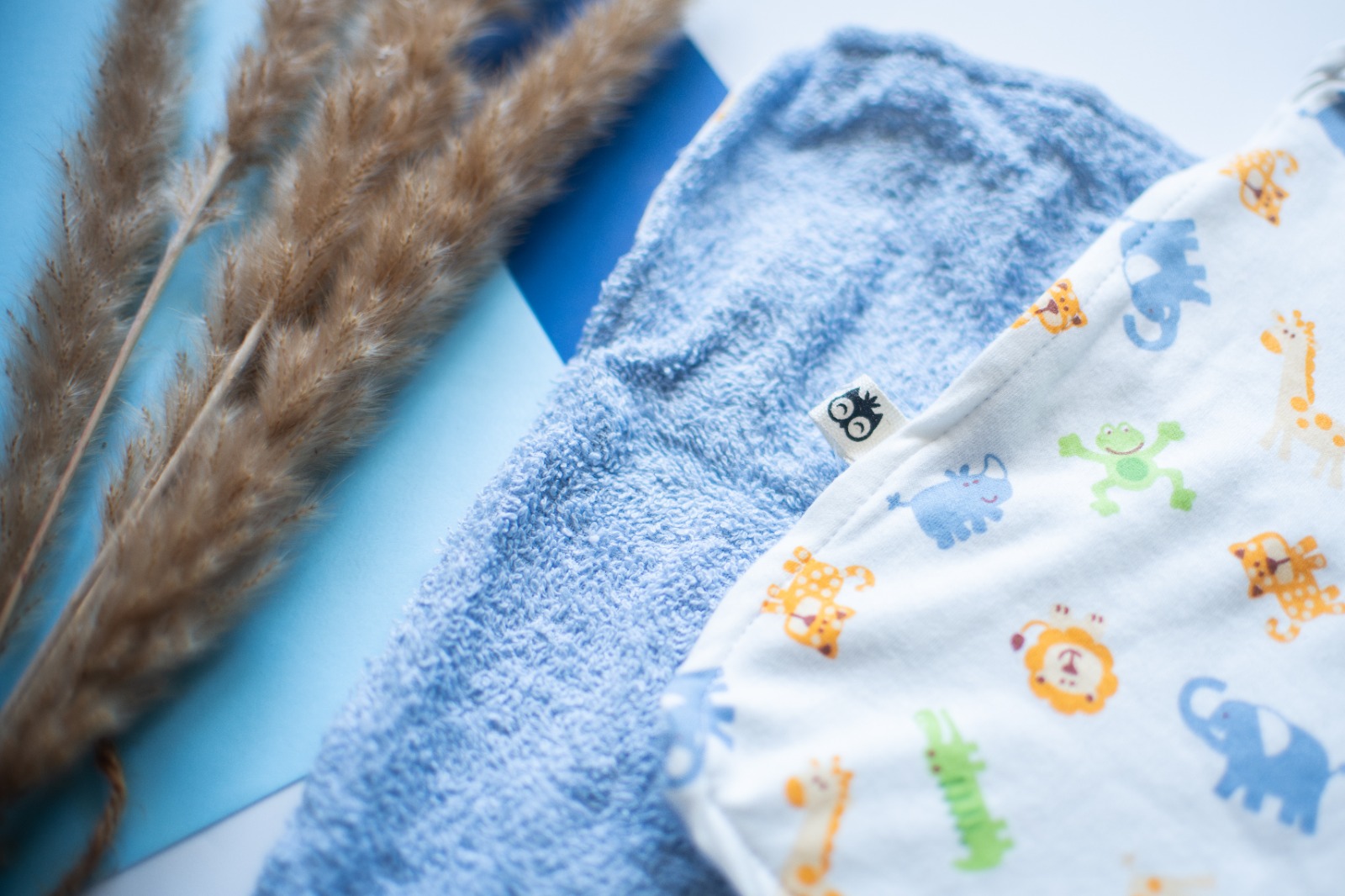 Cute Animals Cotton Burp Cloth Lielieboo
